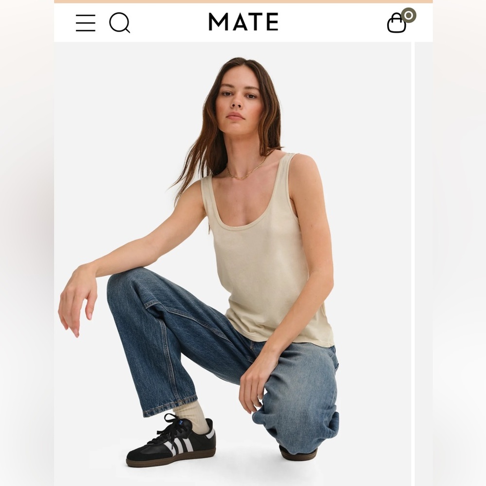 Mate The Label Organic Cotton Layering
Tank Bone